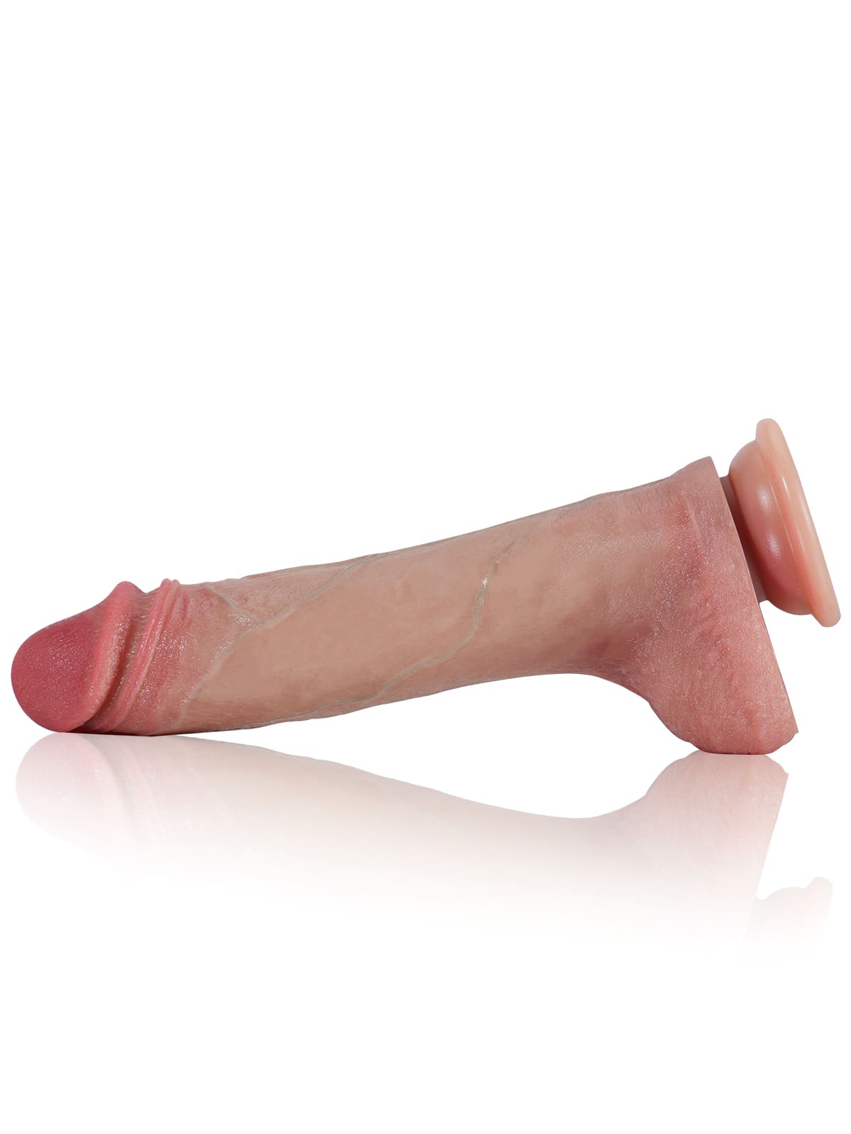 Benjamin L 8.6" - D 1.7" Sliding Skin Thrusting Dildo